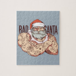 Bad Tattoo Santa Pussel