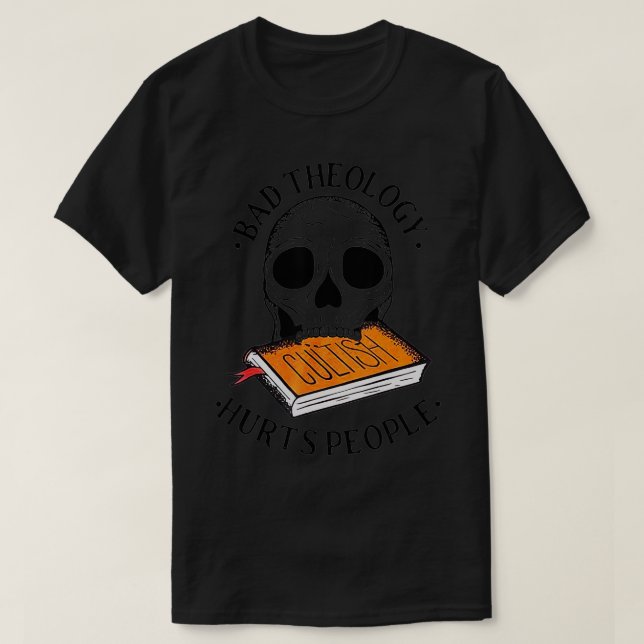 Bad Theology Tee Ontr People Funny Skull-studie  (Design framsida)