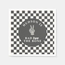 Bad TWO The Bone Second Birthday  Pappersservett