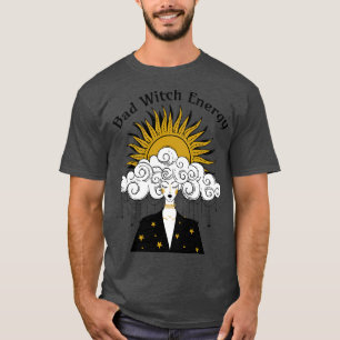 Bad Witch Energy Halloween Magic T Shirt
