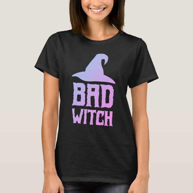 Bad Witch T Shirt (Framsida)