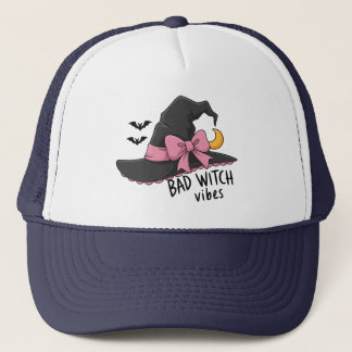 Bad Witch Vibes – Cute Witch Hat Keps