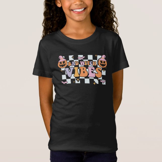 Bad Witch Vibes T Shirt (Framsida)