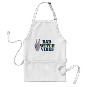 Bad Witch Vibes Witchy Händer Förkläde