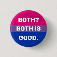Båda är Bra Bisexual Badge