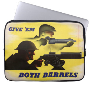Båda Barrelerna, militären och industrin, Krig-ans Laptop Fodral