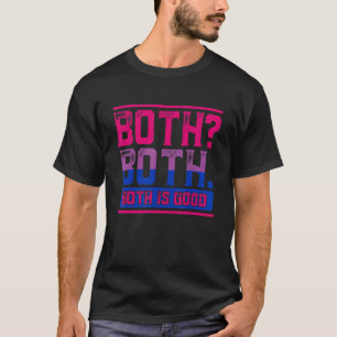 Båda Bi Pride Bisexual Bisexuality Flagga Lgbt T Shirt