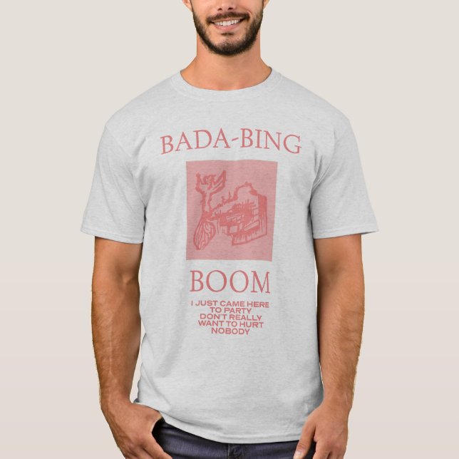 BADA-BING BOOM Ghoul T Shirt (Framsida)