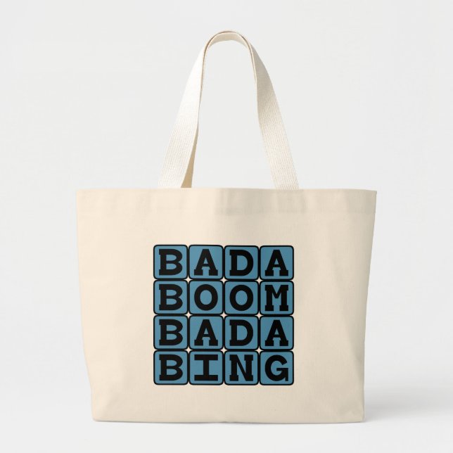 Bada Boom Bada Bing, Allitterativ Onomatopoesi Jumbo Tygkasse (Framsidan)