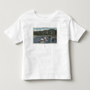 Bada flöten, simmare i Cove T-shirt