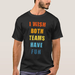 Båda grupperna har Roligt Basketball Baseball Socc T Shirt