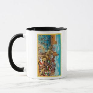 Bada i lagunen, Long Beach Mugg