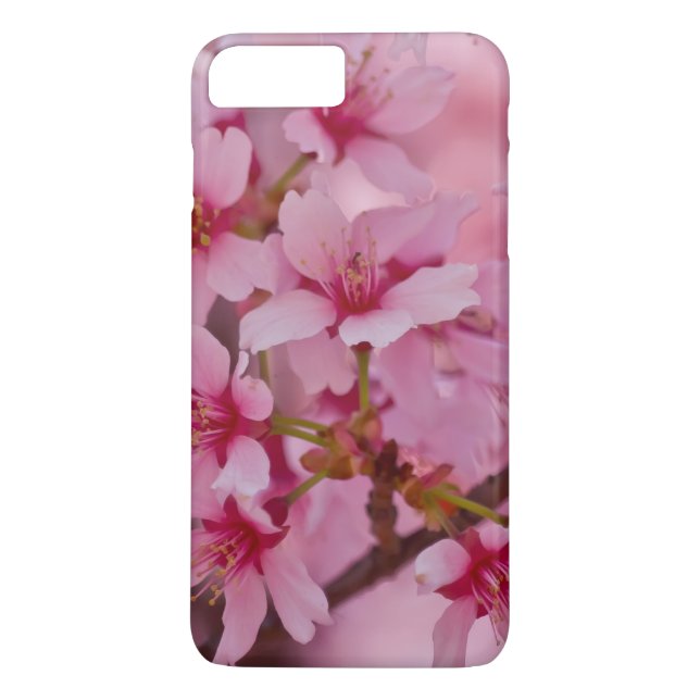 Bada i Rosa japanska Cherry-Blommar Case-Mate iPhone Skal (Baksida)