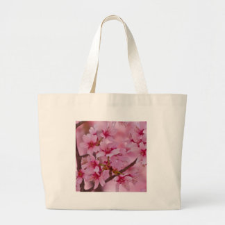 Bada i Rosa japanska Cherry-Blommar Jumbo Tygkasse