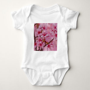 Bada i Rosa japanska Cherry-Blommar Tröja