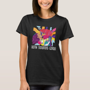 Båda Ljud Bra Bi Bisexual Rainbow Pride Bisexua T Shirt