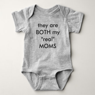Båda min "verklig" mammor tee shirt