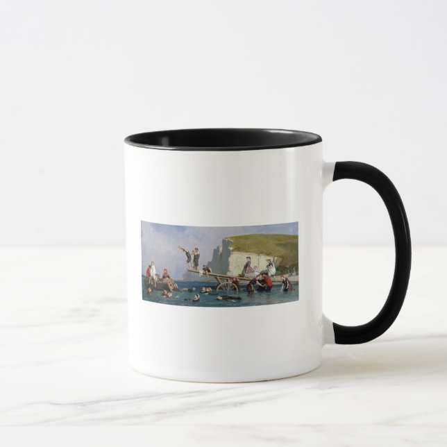 Bada på Etretat Mugg (Höger)