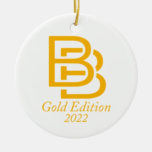 Båda sidor - Betsy Band State Championship Ornamsh Julgransprydnad Keramik (Framsidan)