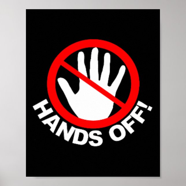 (båda sidor) Händer av protesterfunktion från Vint Poster (Framsidan)