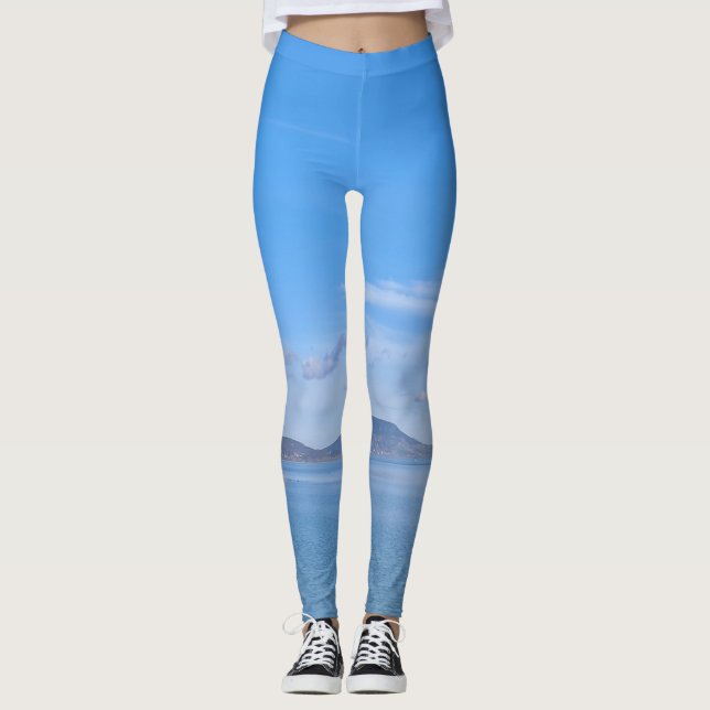 Badacsony - Kvinnors lag Leggings (Framsida)