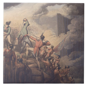 Badajoz 6e April 1812, från 'segrarna av th Kakelplatta
