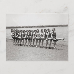 Badande skönheter, 1923 vykort