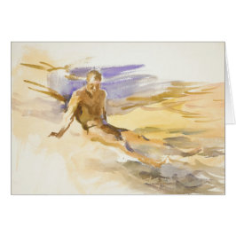 Badare i Florida, 1917 Hälsningskort