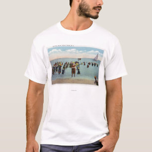 Badare på stranden t shirt