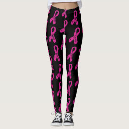 Badas/torn band ...bröstcancersvampar leggings