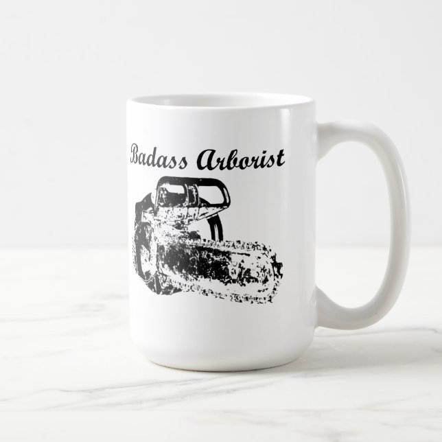 Badass Arborist - Chainsaw Kaffemugg (Höger)