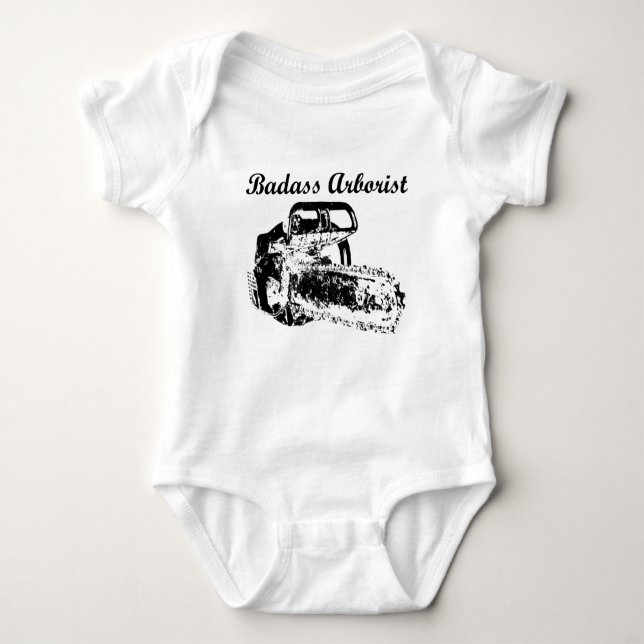 Badass Arborist - Chainszawa Tee (Framsida)