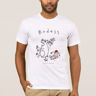 Badass björngrabb t-shirt