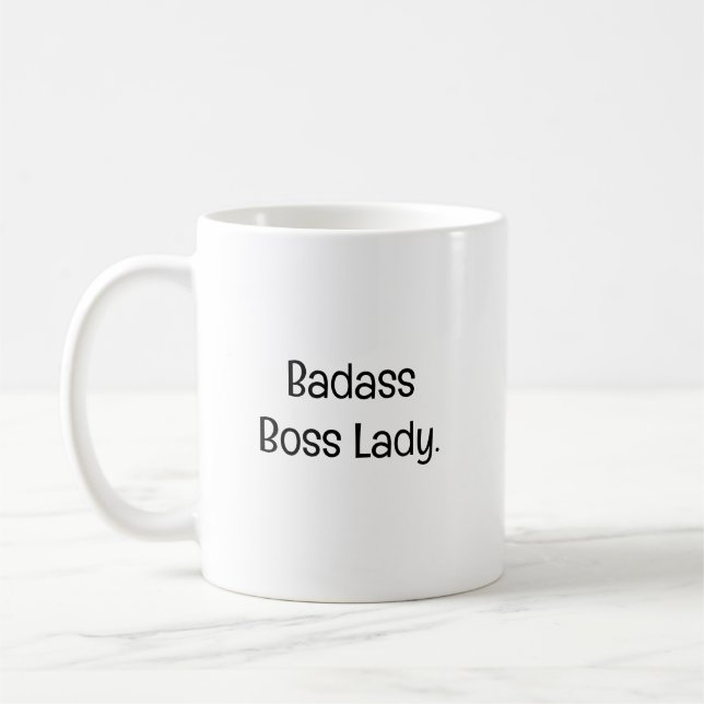 Badass Boss Lady Kaffemugg (Vänster)