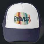 Badass Colorful Rainbow Handlettering Design Keps<br><div class="desc">Ta hand om konst bara för dig! Kolla min butik för mer design!</div>
