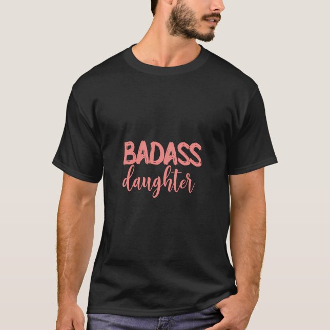 Badass Ddotterdotter Gift Fantastisk T Shirt (Framsida)