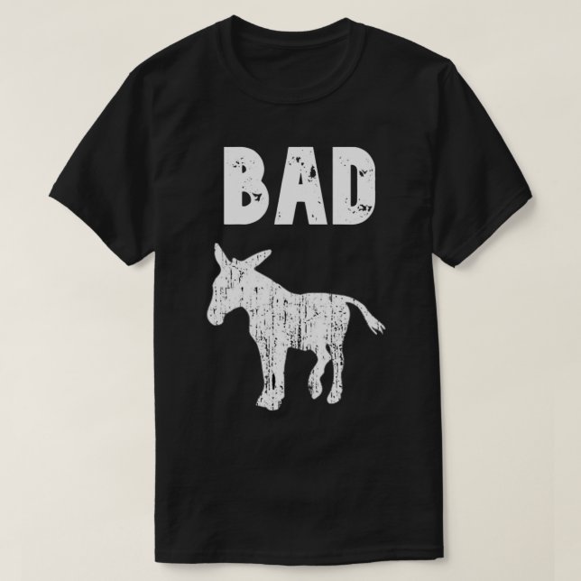 Badass Donkey T Shirt (Design framsida)