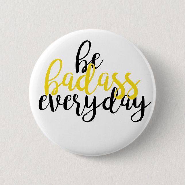 Badass emblem knapp (Framsida)