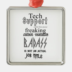 Badass för Techservice Julgransprydnad Metall