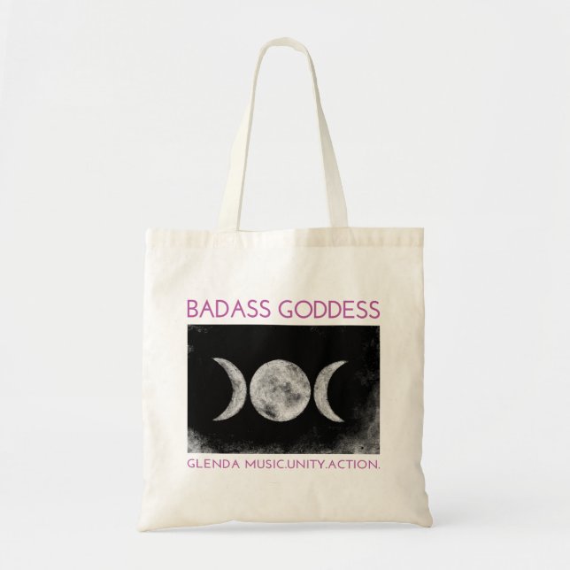 Badass Goddess Tote Tygkasse (Framsidan)