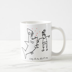 Badass hajstansmaskin kaffemugg