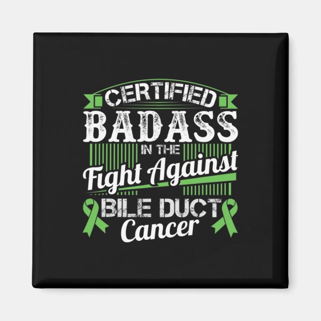 Badass i kampen mot gallgångscancer 1  magnet (Framsidan)