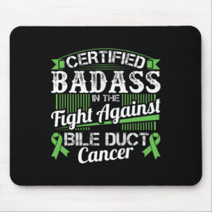 Badass i kampen mot gallgångscancer 1 musmatta