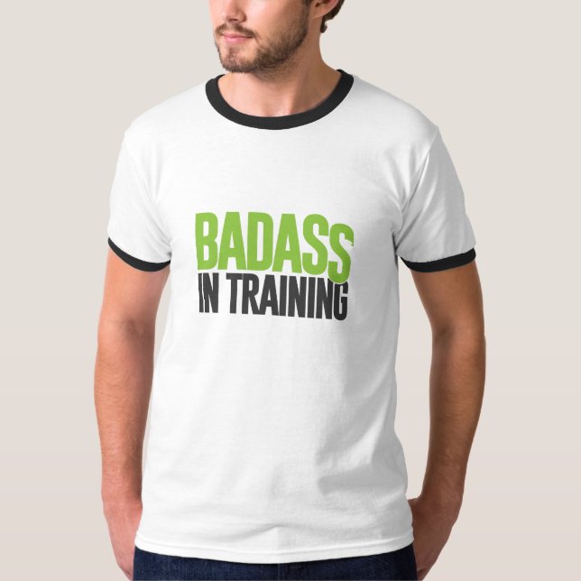 Badass i utbildning tee (Framsida)