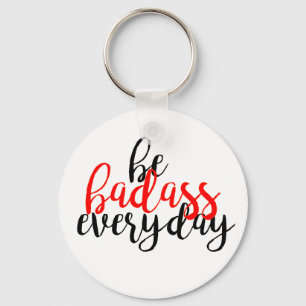 Badass keychain nyckelring