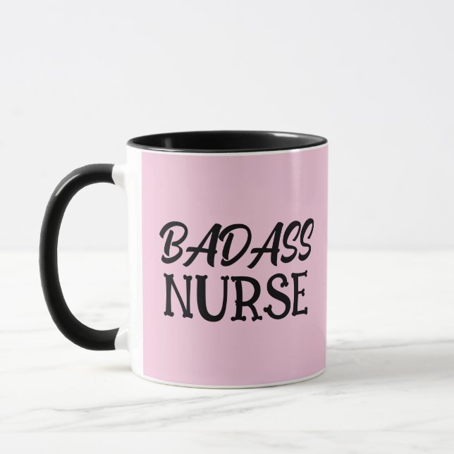 BADASS NURSE COFFEE MUGG (Vänster)