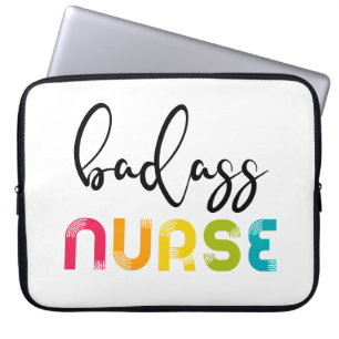 Badass Nurse Laptop Fodral