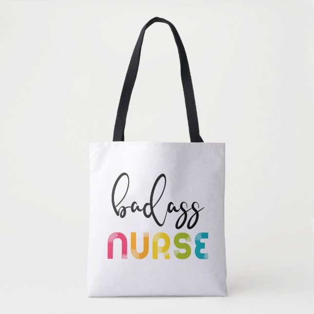 Badass Nurse Tygkasse (Framsida)