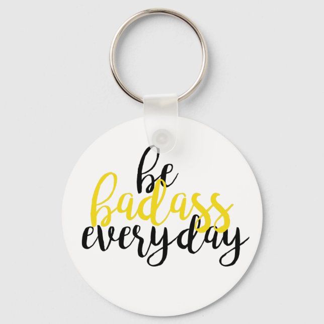 Badass-nyckelkedja Nyckelring (Framsida)