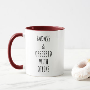 Badass och Badass som observerats med ottrar Mugg